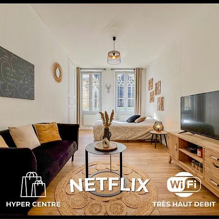 O Centre- Chaleureux - Fibre - Netflix Apartment มงตาร์ฌี ภายนอก รูปภาพ
