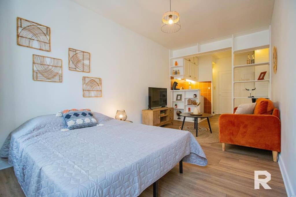 O Centre- Chaleureux - Fibre - Netflix Apartment มงตาร์ฌี ภายนอก รูปภาพ